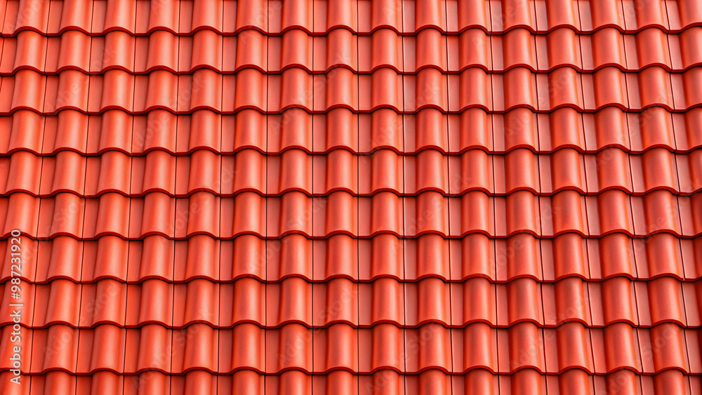 Red corrugated tile roof texture seamlessly repeating pattern, corrugated, red, roofing, tile, roof, texture Red corrugated tile roof texture seamlessly repeating pattern, corrugated, red, roofing, tile, roof, texture