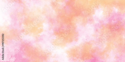 Brush stroked painting of colorful watercolor, hand drawn stains watercolor texture, painted watercolor background design with paint and colorful stains.	