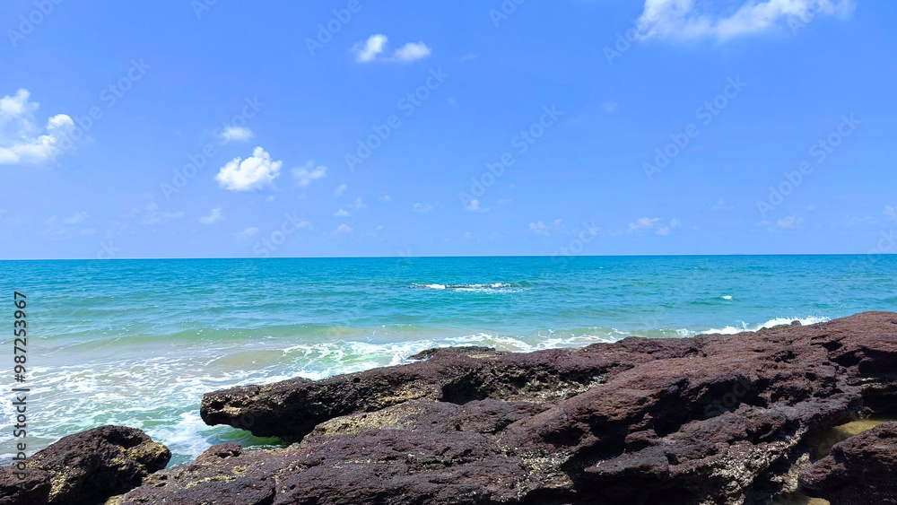Sea landscape of Laem Sadet Beach Chanthaburi, Thailand Sea landscape of Laem Sadet Beach Chanthaburi, Thailand