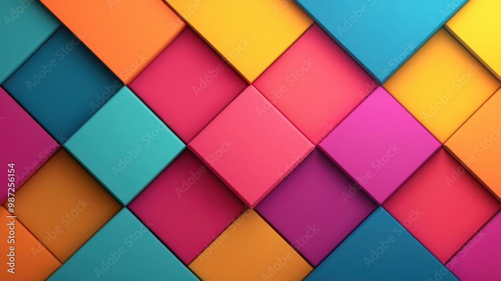 Bold infographic with neon color blocks, each representing data categories, creating a visually striking high contrast pattern Bold infographic with neon color blocks, each representing data categories, creating a visually striking high contrast pattern