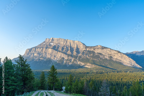 Scenic view of Banff National Park, Canada