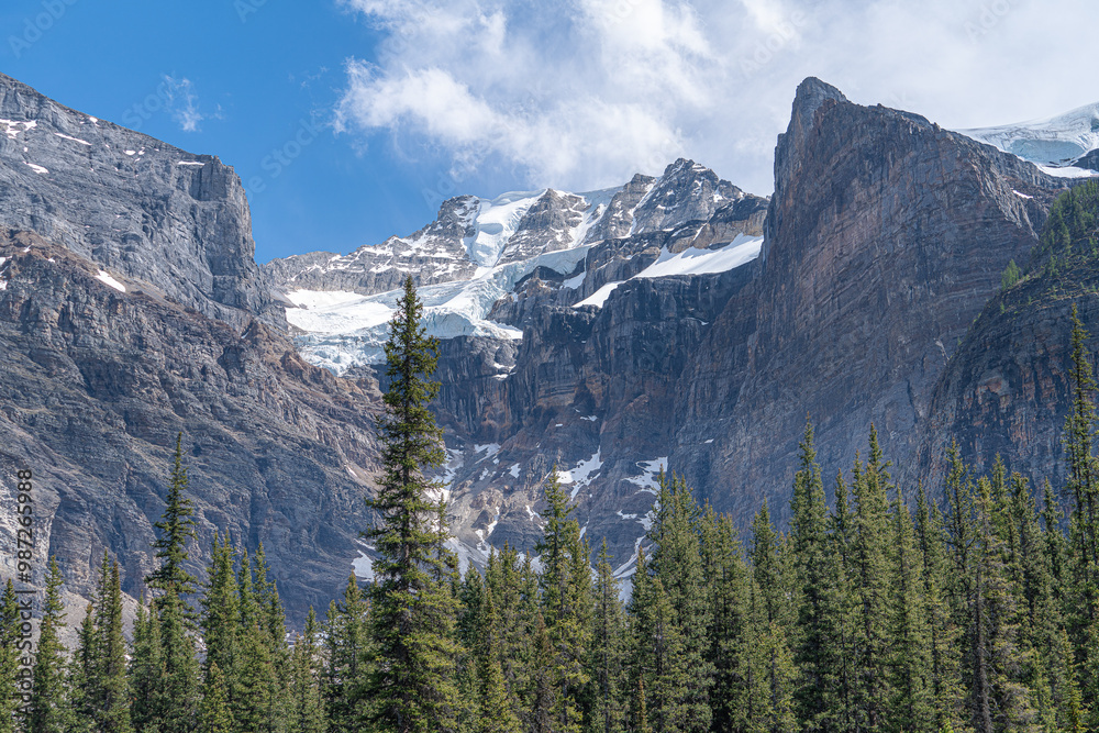 Scenic view around moraine lake area , Canada Scenic view around moraine lake area , Canada