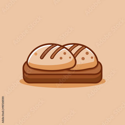 Hand Drawn Chocolate Bakery Illustration
