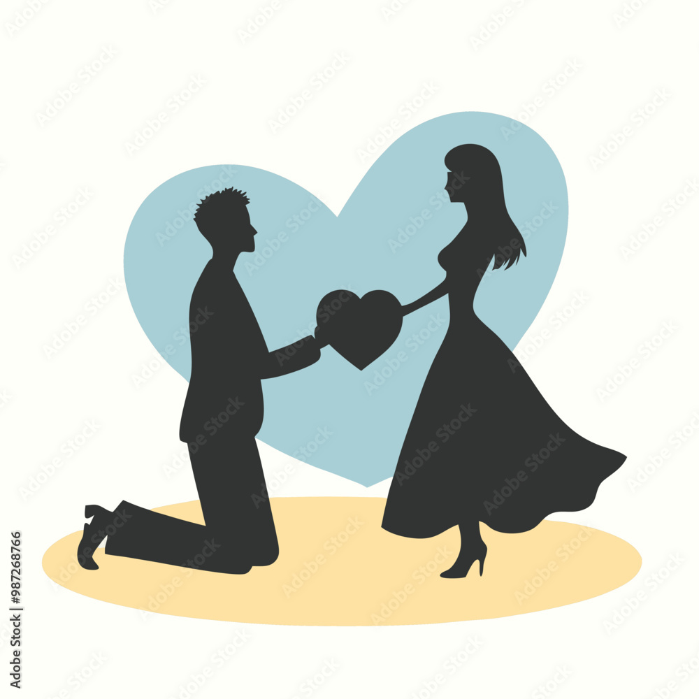 silhouette of a bride and groom. The bride is on the left side of the image, wearing a long dress and a veil silhouette of a bride and groom. The bride is on the left side of the image, wearing a long dress and a veil