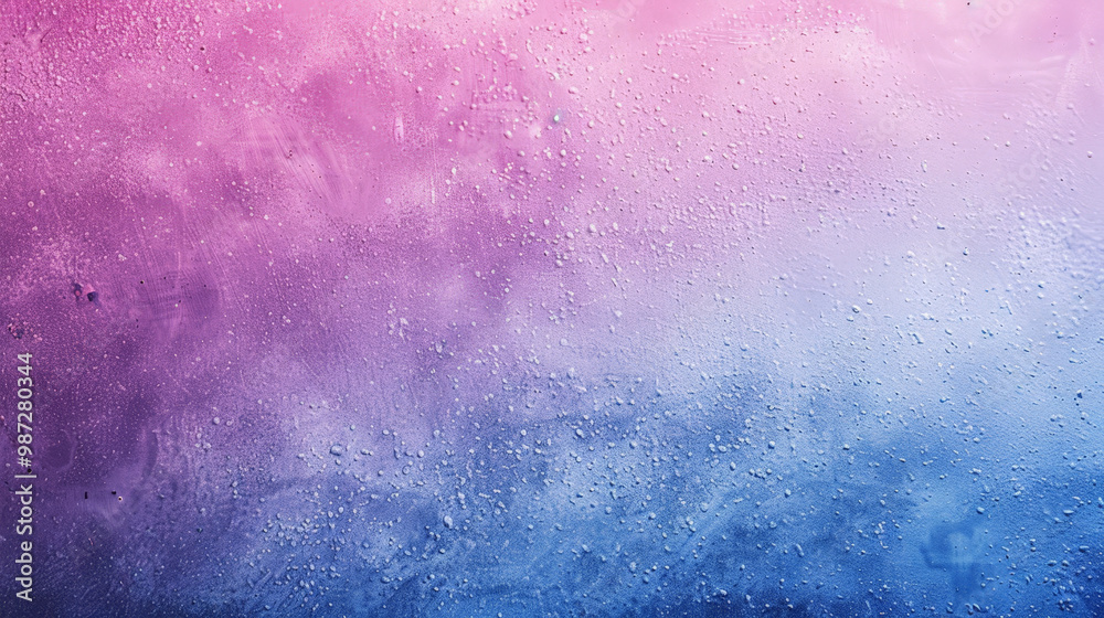Fototapeta premium grainy purple blue and pink color gradient background