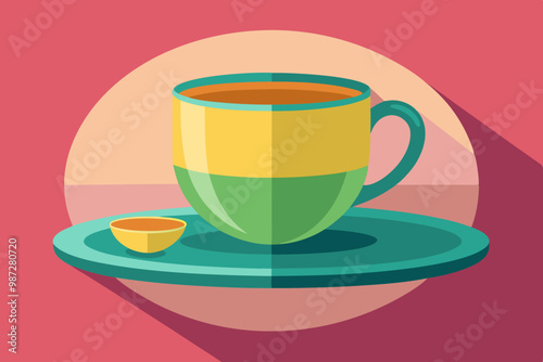  Cup plate vector art and illustration photo