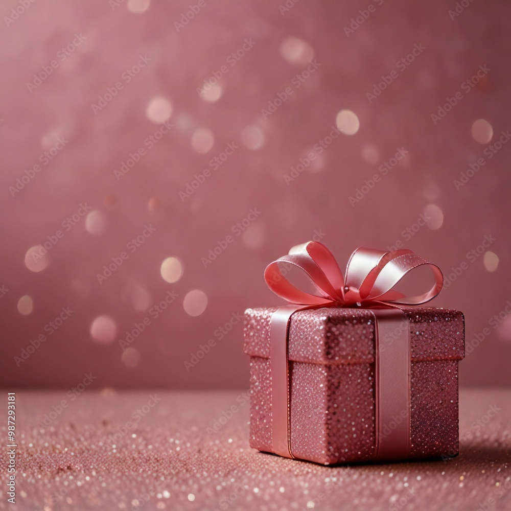red gift box with ribbon red gift box with ribbon