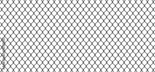 Wire net background vector illustration, black wire mesh isolated, barrier net metal wall, barbed wire fence, black grid for backdrop, fence barb for construction zone, wire grid of fence