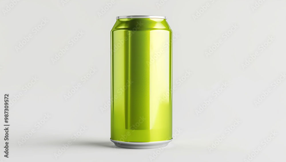Lemon energy drink on a white background Lemon energy drink on a white background
