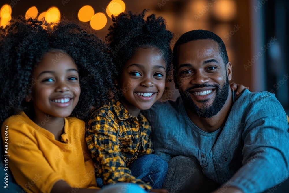 Comforting Family Movie Night: Emotional Support and Togetherness on the Couch Comforting Family Movie Night: Emotional Support and Togetherness on the Couch