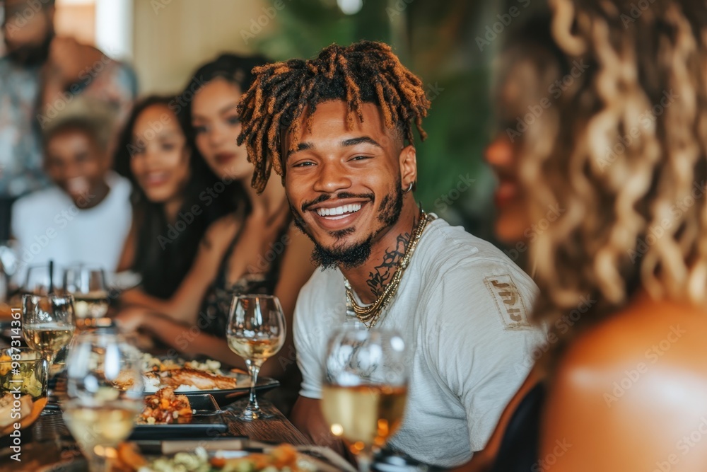 Supportive Family Dinner: Bonding Over Conversations and Emotional Connections