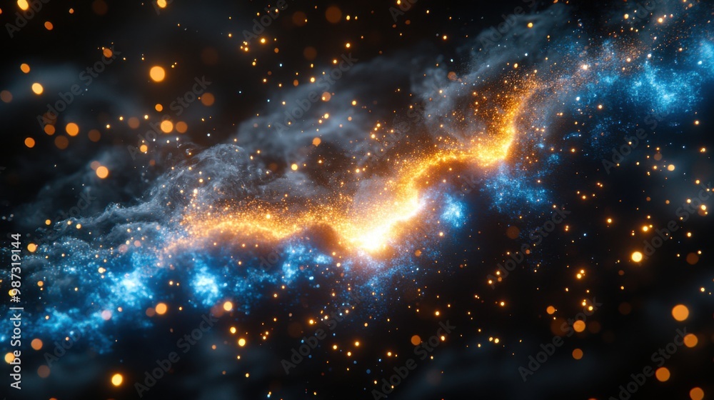 Cosmic Dance of Fire and Ice Cosmic Dance of Fire and Ice