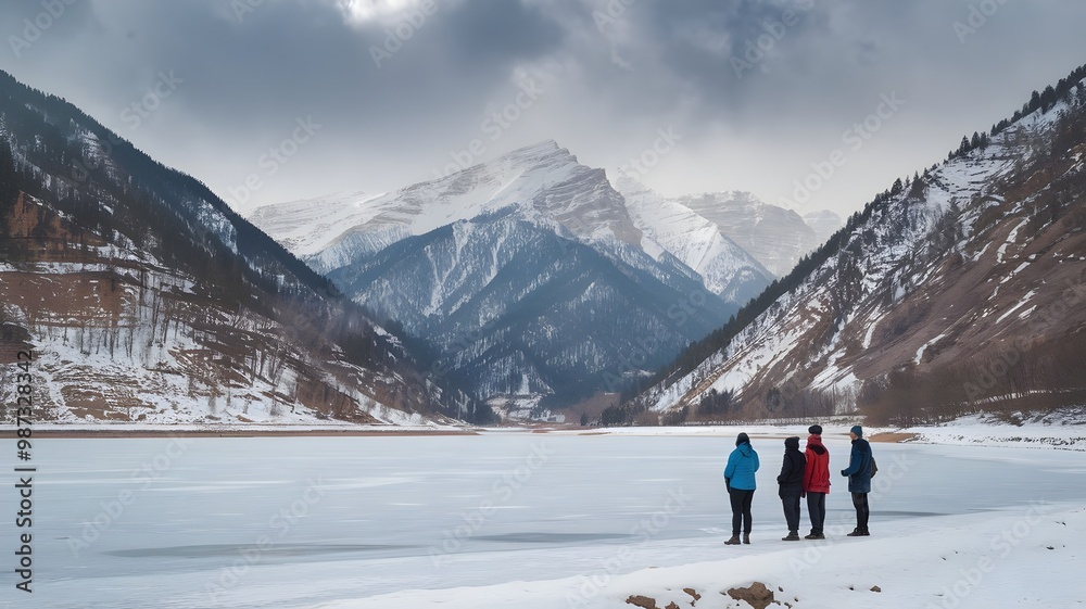 winter in the mountains snow winter in the mountains snow