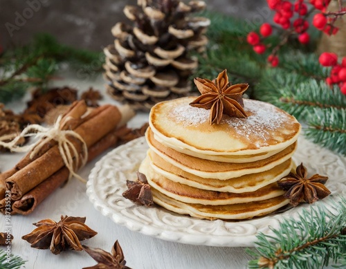 Pfannkuchen im Winter