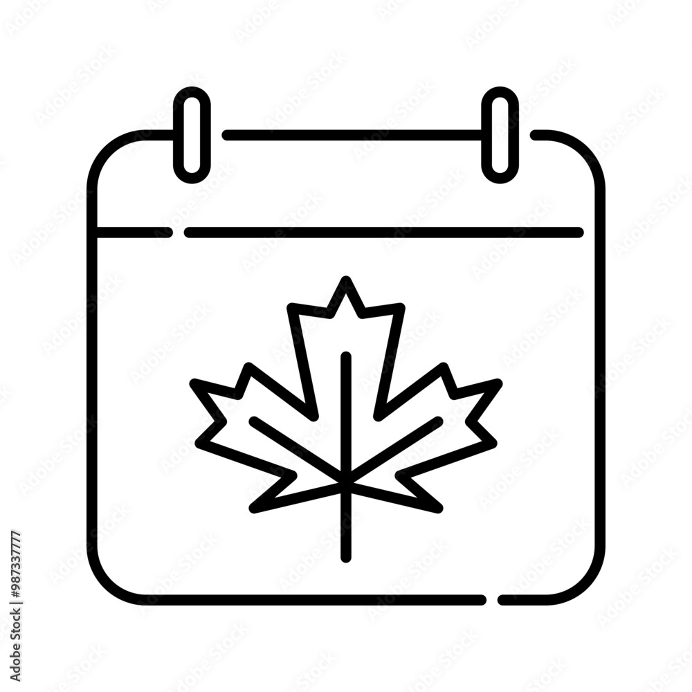 Autumn icon. autumn, calendar, season, fall, leaf, schedule, year, month, date, day. Vector icon illustration Autumn icon. autumn, calendar, season, fall, leaf, schedule, year, month, date, day. Vector icon illustration