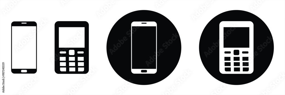 phone icon vector illustration phone icon vector illustration