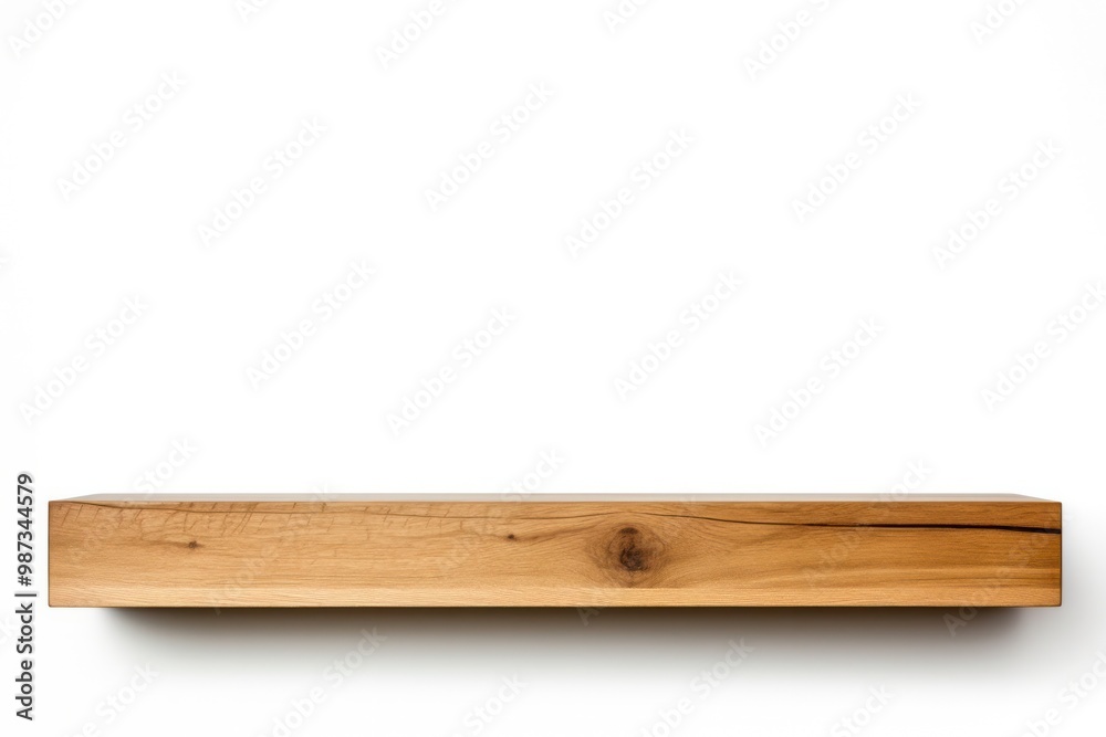 A minimalist floating shelf made of reclaimed oak wood, with a smooth, unblemished surface and clean lines. A minimalist floating shelf made of reclaimed oak wood, with a smooth, unblemished surface and clean lines.