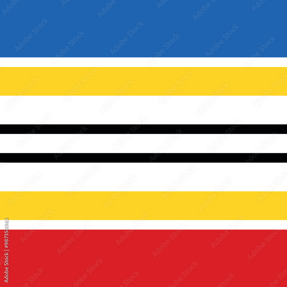 Obraz premium Piatykhatky flag