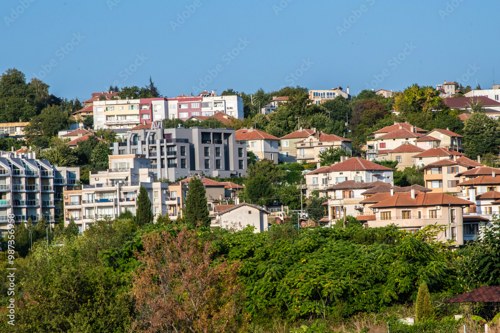 Fototapeta premium View from the town of Byala, Varna