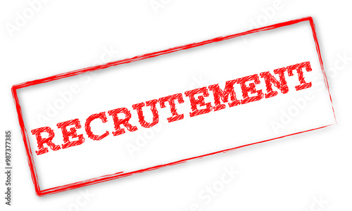 RECRUTEMENT tampon