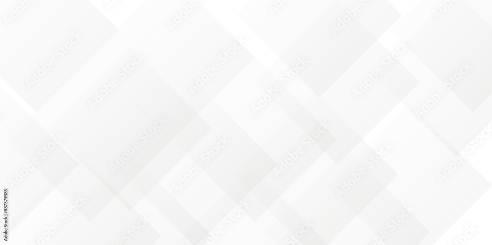 Abstract minimal geometric white and gray light background design. white transparent material in triangle diamond and squares shapes in random geometric pattern. Abstract minimal geometric white and gray light background design. white transparent material in triangle diamond and squares shapes in random geometric pattern.