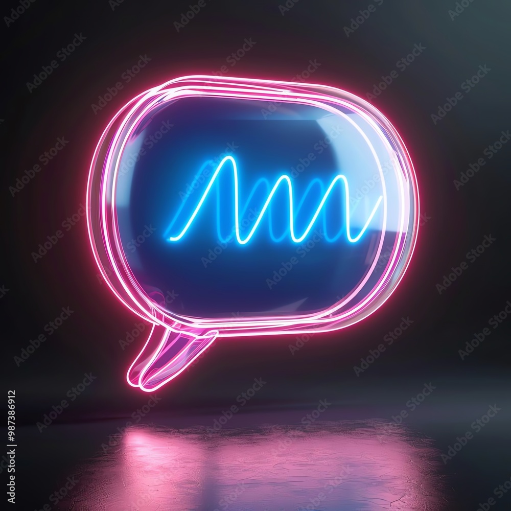 animated speech icon, symbolizing clear articulation and dynamic speaking. animated speech icon, symbolizing clear articulation and dynamic speaking.