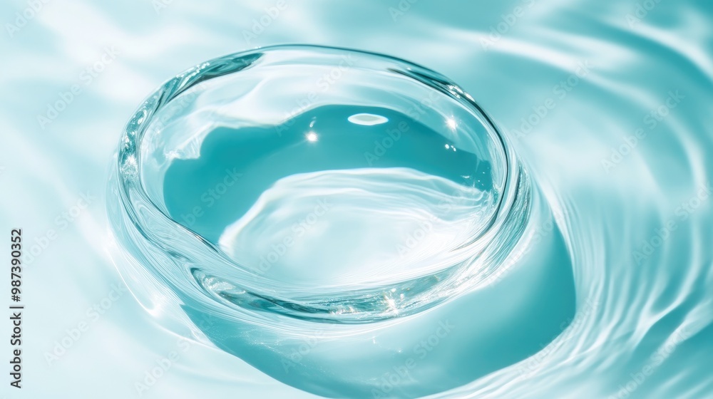 Translucent Gel Serum Highlighting Delicate Features Translucent Gel Serum Highlighting Delicate Features