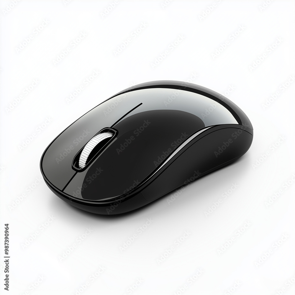 Computer mouse on white background, Clic in ergonomic mouse, computer mouse isolated on transparent background, hand using a mouse for work, close - up of hands using computer mouse for email communic Computer mouse on white background, Clic in ergonomic mouse, computer mouse isolated on transparent background, hand using a mouse for work, close - up of hands using computer mouse for email communic