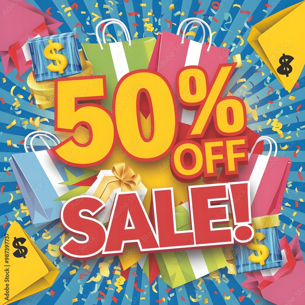 Big Bold Discount Banner bold text that says Big Bold Discount Banner bold text that says