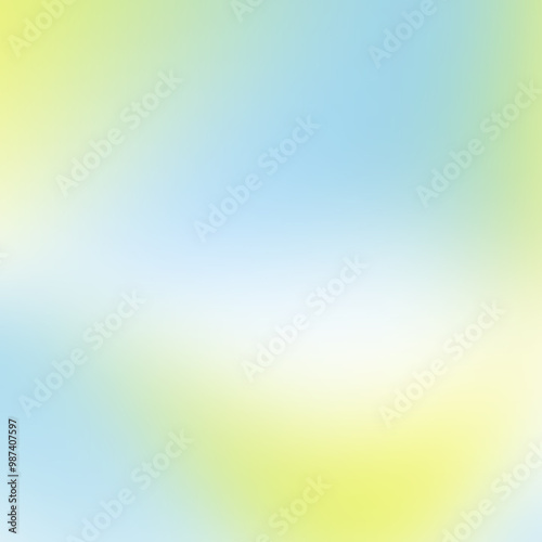 Color gradient vector background. Soft colors spring background. Colorful abstract halftone background. Modern trendy colors. Yellow, green bright colors. Eps 10