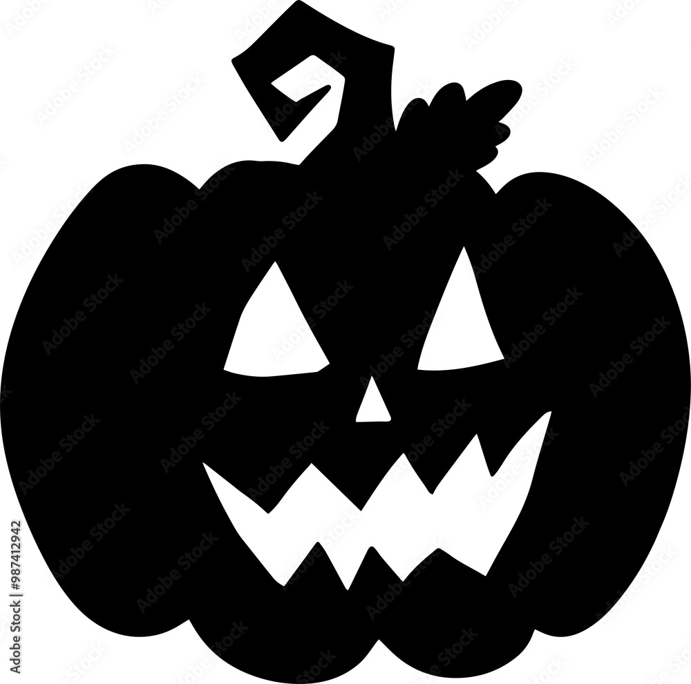 The Pumpkin jack o lantern for halloween or holiday concept. The Pumpkin jack o lantern for halloween or holiday concept.
