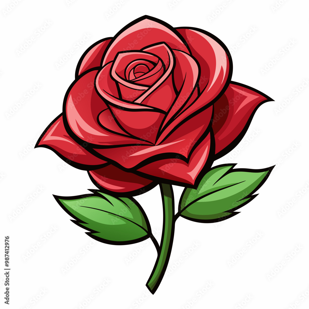 red rose isolated on white red rose isolated on white