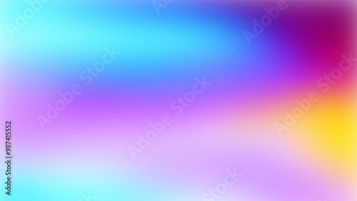 Abstract color background. Gradient blend. Bright colored glow. Diffuse glare. Blurry highlights. Modern design template for web cover. Eps 10