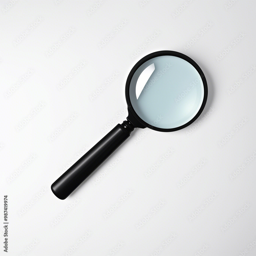 custom made wallpaper toronto digitalMagnifier isolated on white background