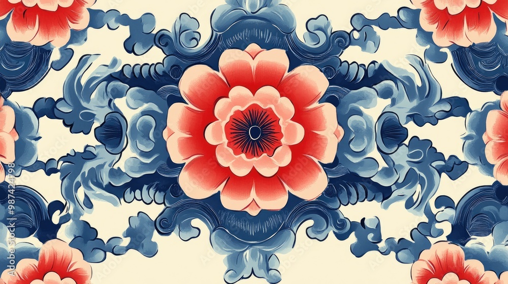 ceramic tile pattern. Vector illustration ceramic tile pattern. Vector illustration