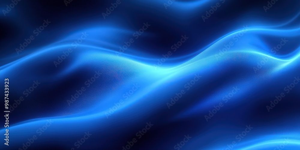 custom made wallpaper toronto digitalDark Blue Abstract Background with Blurred Gradient