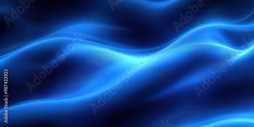 Wallpaper Mural Dark Blue Abstract Background with Blurred Gradient Torontodigital.ca