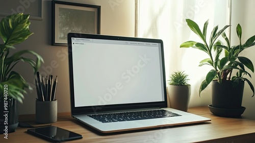 Wallpaper Mural empty mock up website  Torontodigital.ca