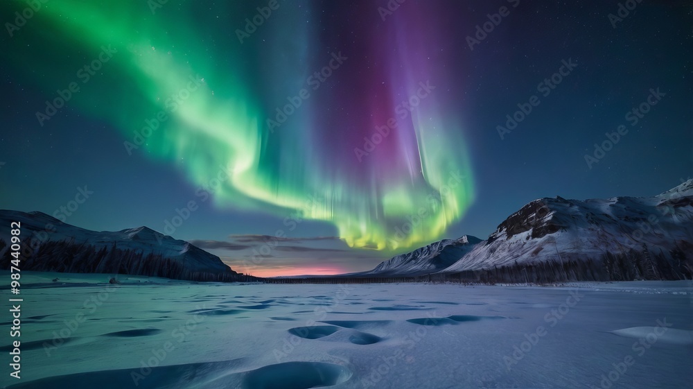 Northern Lights , night light of north ,ai gen Northern Lights , night light of north ,ai gen