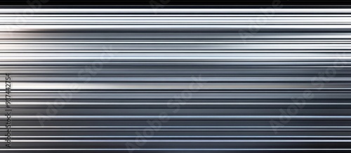 Abstract Metallic Horizontal Stripes Background with Gradient Light Effects