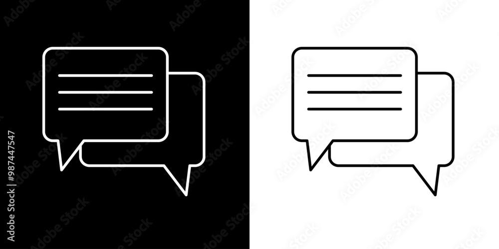 Message icon. Education icon. Business. Black icon. Silhouette. Business logo.