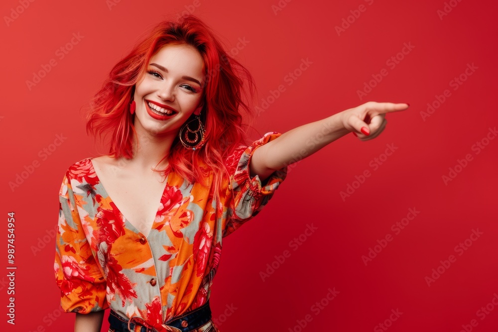 Playful and spirited her colorful hair complements her lively expression. Eclectic fashion sense reflected her daring and playful hairstyle. Unconventional beauty highlighted striking eclectic look. Playful and spirited her colorful hair complements her lively expression. Eclectic fashion sense reflected her daring and playful hairstyle. Unconventional beauty highlighted striking eclectic look.