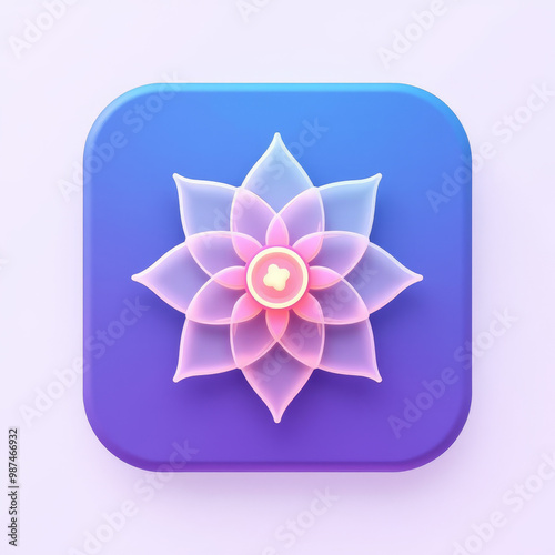 VibrantTech3D Meditation and Mindfulness App Icon photo