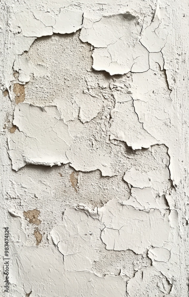 Fototapeta premium Peeling paint on a wall