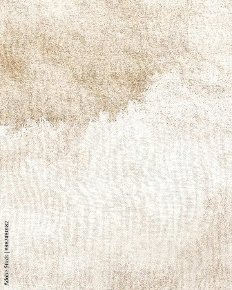 Naklejka premium Abstract beige & white