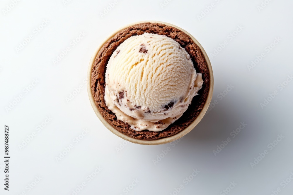 Cookie Cup Ice Cream: Edible Dessert Vessel Cookie Cup Ice Cream: Edible Dessert Vessel