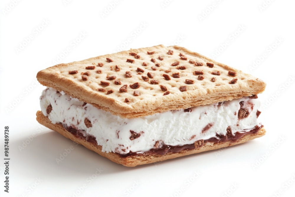 Oreo Lover's Dream: Ice Cream Sandwich with Chocolate Cookies