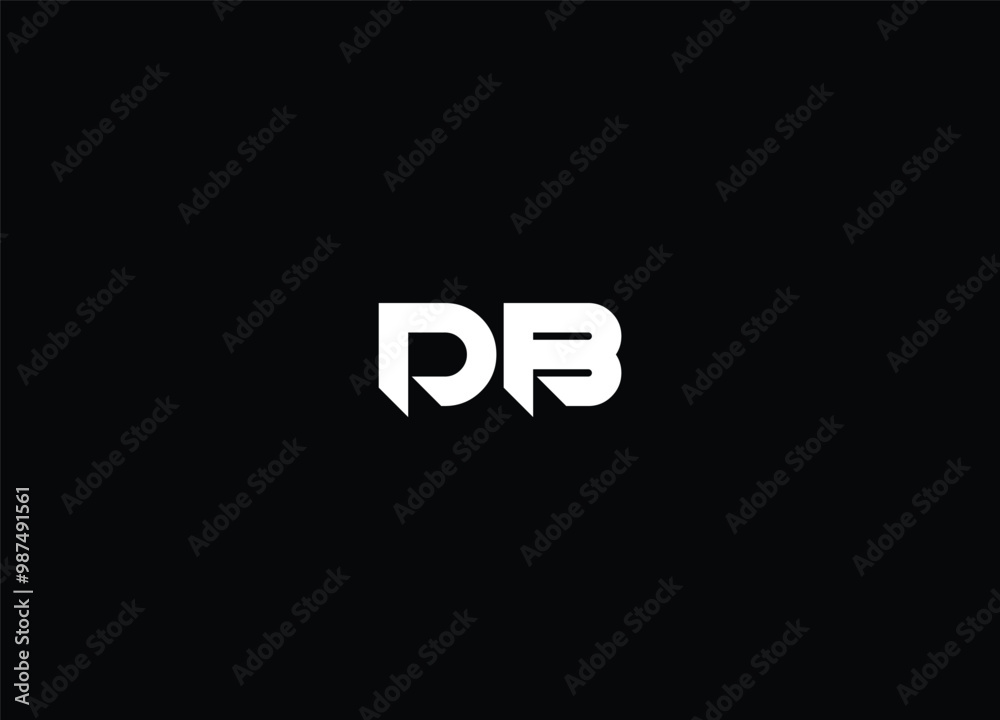 DB Initial letter logo design template creative and professional logo design DB Initial letter logo design template creative and professional logo design