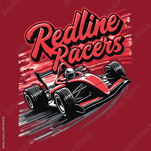 Red line Racers t-shirt
