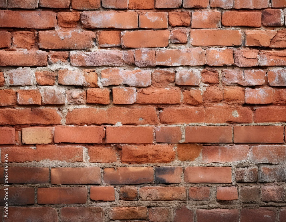 Obraz premium レンガ造りの壁